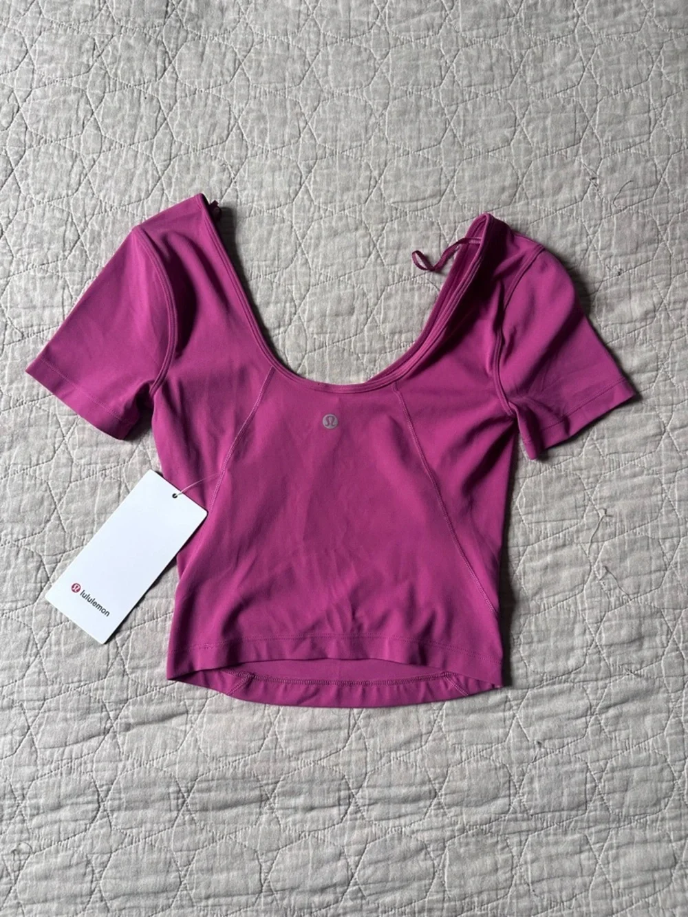 3️⃣sz2 lululemon tops: Align Long Sleeve, Align Tee & Modal Silk Yoga Tank nwt🩷💛